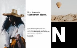 Superbe Modèle HTML5 Pour La Mode Des Festivals D'Art