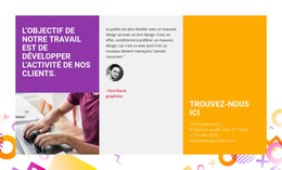 Développer L'Activité De Nos Clients - Thème De Site Web Prêt