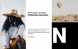 Moda De Festivais De Arte - Página De Destino Multifuncional