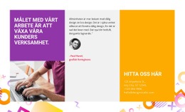 Utöka Våra Kunders Verksamhet - Målsidesmall