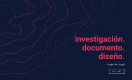 Diseño De Documentos De Investigación: Página De Destino Fácil De Usar