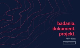 Projekt Dokumentu Badawczego - Piękny Motyw WordPress