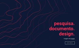 Projeto De Documento De Pesquisa - Lindo Tema WordPress