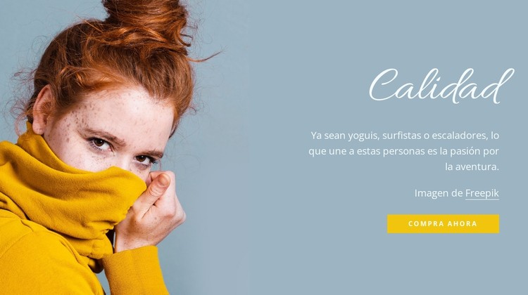 Agencia de moda de calidad Plantilla CSS