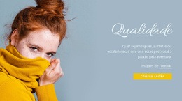 Agência De Moda De Qualidade - Create HTML Page Online