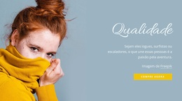 Tema WordPress Agência De Moda De Qualidade Para Qualquer Dispositivo