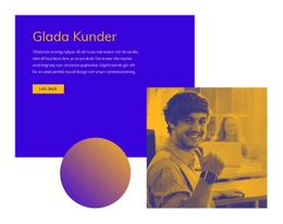 Glada Och Nöjda Kunder - Gratis Webbplatsmall