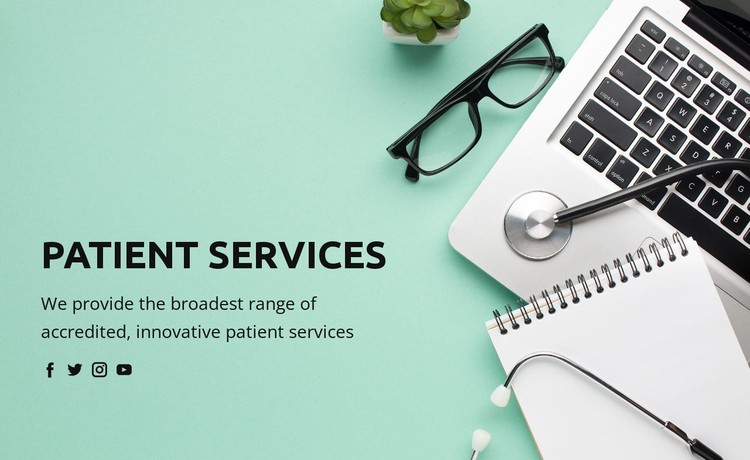 About healthcare and medicine CSS Template
