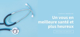 Un Vous En Meilleure Santé, Plus Heureux - Modèle HTML Réactif