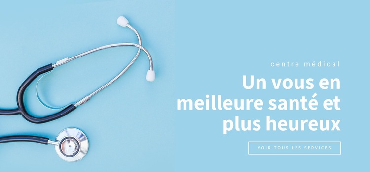 Un vous en meilleure santé, plus heureux Modèle