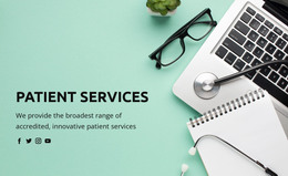 About Healthcare And Medicine - Website Builder Template