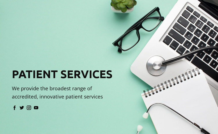 About healthcare and medicine HTML5 Template