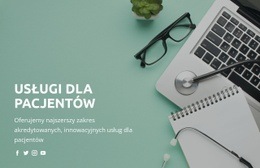 Ekskluzywny Jednostronicowy Szablon Dla O Opiece Zdrowotnej I Medycynie