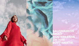 Müşterilerin Işini Büyütün - Kişisel Şablon