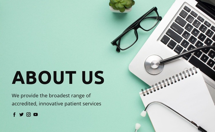 About healthcare and medicine Webflow Template Alternative