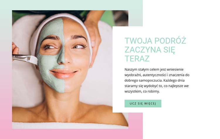 Oczyszczająca glinka do twarzy Motyw WordPress