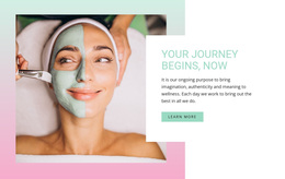 Face Spa Purifying Clay - Website Design
