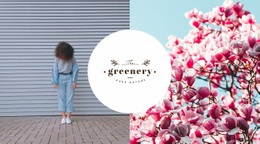 El Mejor Diseño De Sitio Web Para Primavera En Colección De Moda