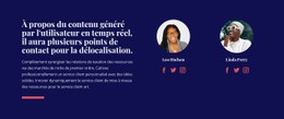 Notre Équipe De Stylistes Modèle De Site Web CSS Gratuit