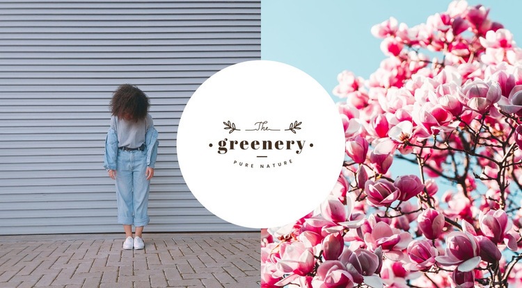 Lente in modecollectie Html Website Builder