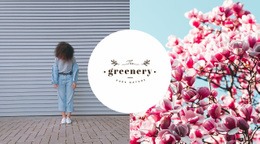 Vår I Modesamling - Nedladdning Av HTML-Mall