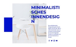 Website-Design Für Ein Lagom Wohnraum