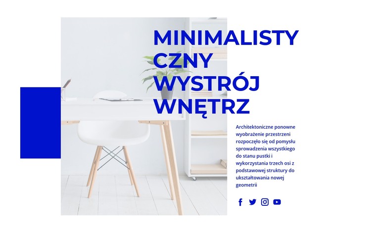 Przestrzeń życiowa lagom Szablon CSS