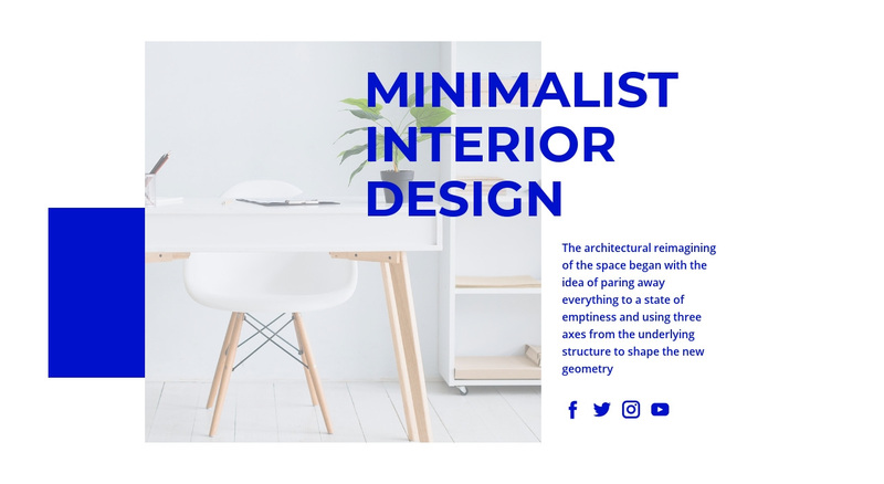 A lagom living space Web Page Design