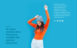 Vêtements Mignons Et Confortables - Site Web Gratuit D'Une Page