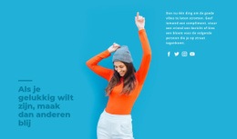 Gezellige Schattige Kleding - HTML Website Creator