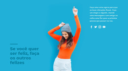 Roupas Fofas Aconchegantes - Modelo De Página Da Web