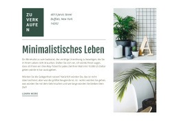 HTML-Site Für Skandinavisches Design