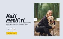 Naši Mazlíčci – Šablona Stránky HTML