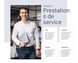 Leadership, Gestion Et Consolidation D'Équipe - Thème WordPress Professionnel Personnalisable