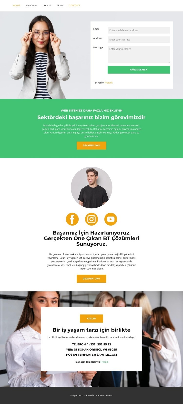 platform adresi Html Web Sitesi Oluşturucu