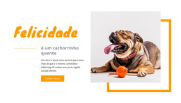 Cachorrinho Quente Da Felicidade - Download De Modelo HTML