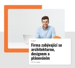 Architektonická, Projekční A Projektová Firma Jednoduchá Šablona HTML CSS