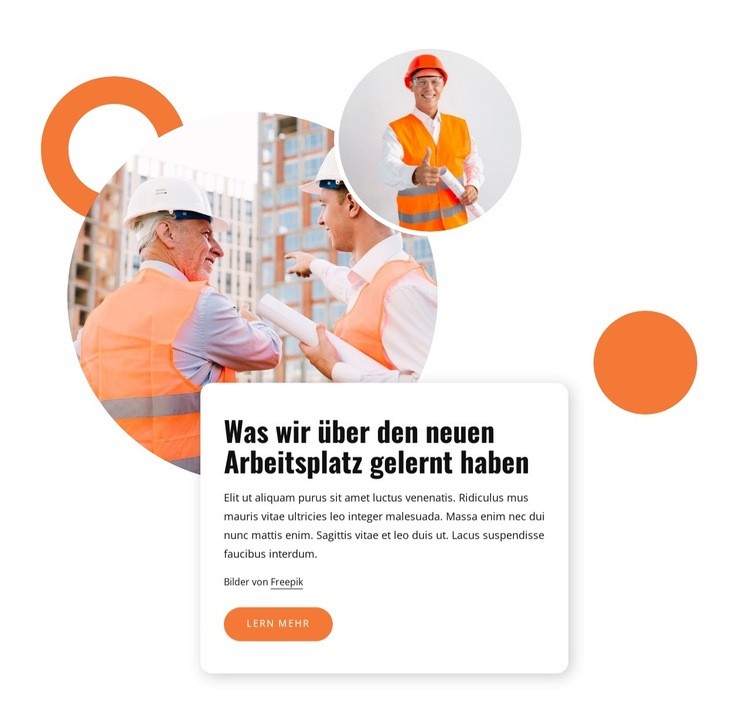 Wir helfen unseren Kunden, ihre Vision einer besseren Zukunft zu verwirklichen HTML Website Builder