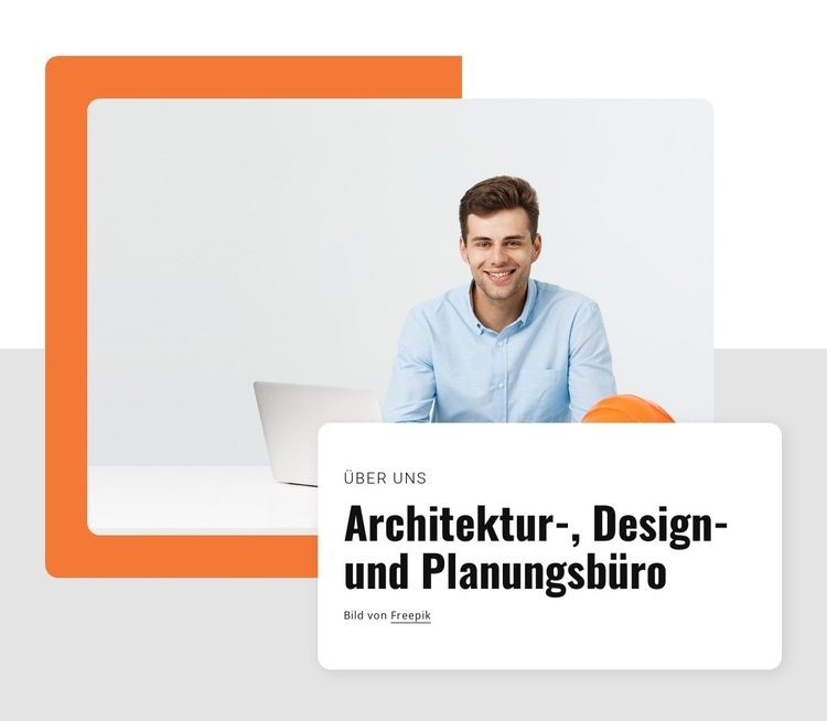 Architektur-, Design- und Planungsbüro HTML5-Vorlage