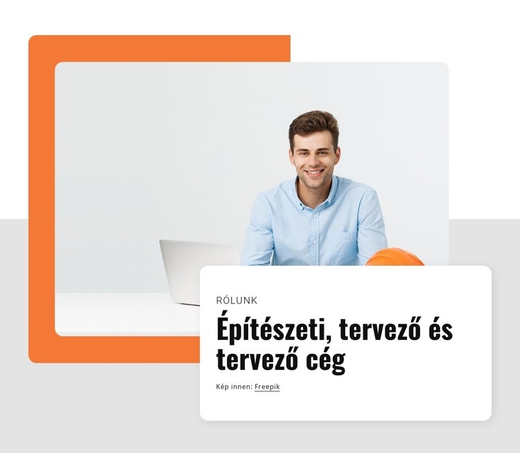 Építészeti, tervező és tervező cég HTML Sablon