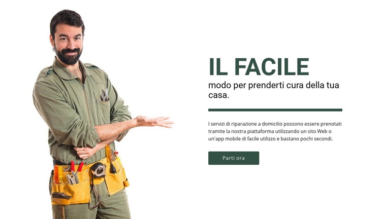 Suggerimenti per la manutenzione domestica Modelli di Website Builder