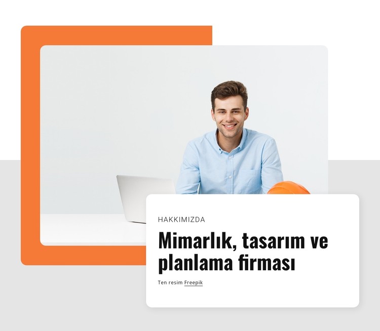 Mimarlık, tasarım ve planlama firması CSS Şablonu