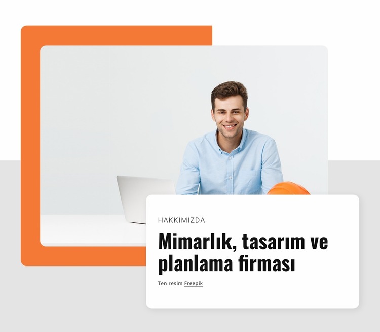 Mimarlık, tasarım ve planlama firması Joomla Şablonu