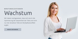 HTML-Site Für Wir Bauen Starke Führungsteams Auf