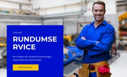 Rundumservice Reparatur-Website