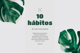 Reduzca Su Huella De Carbono - Página De Destino Sencilla