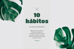 Impresionante Plantilla HTML5 Para Reduzca Su Huella De Carbono