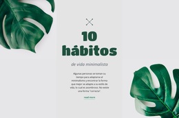 Reduzca Su Huella De Carbono - Tema Sencillo De WordPress