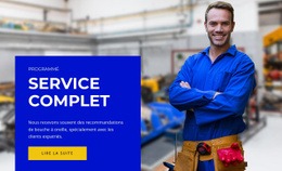 Service Complet - HTML Template Generator