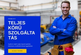 Teljes Körű Szolgáltatás - Egyszerű Webhelytervezés